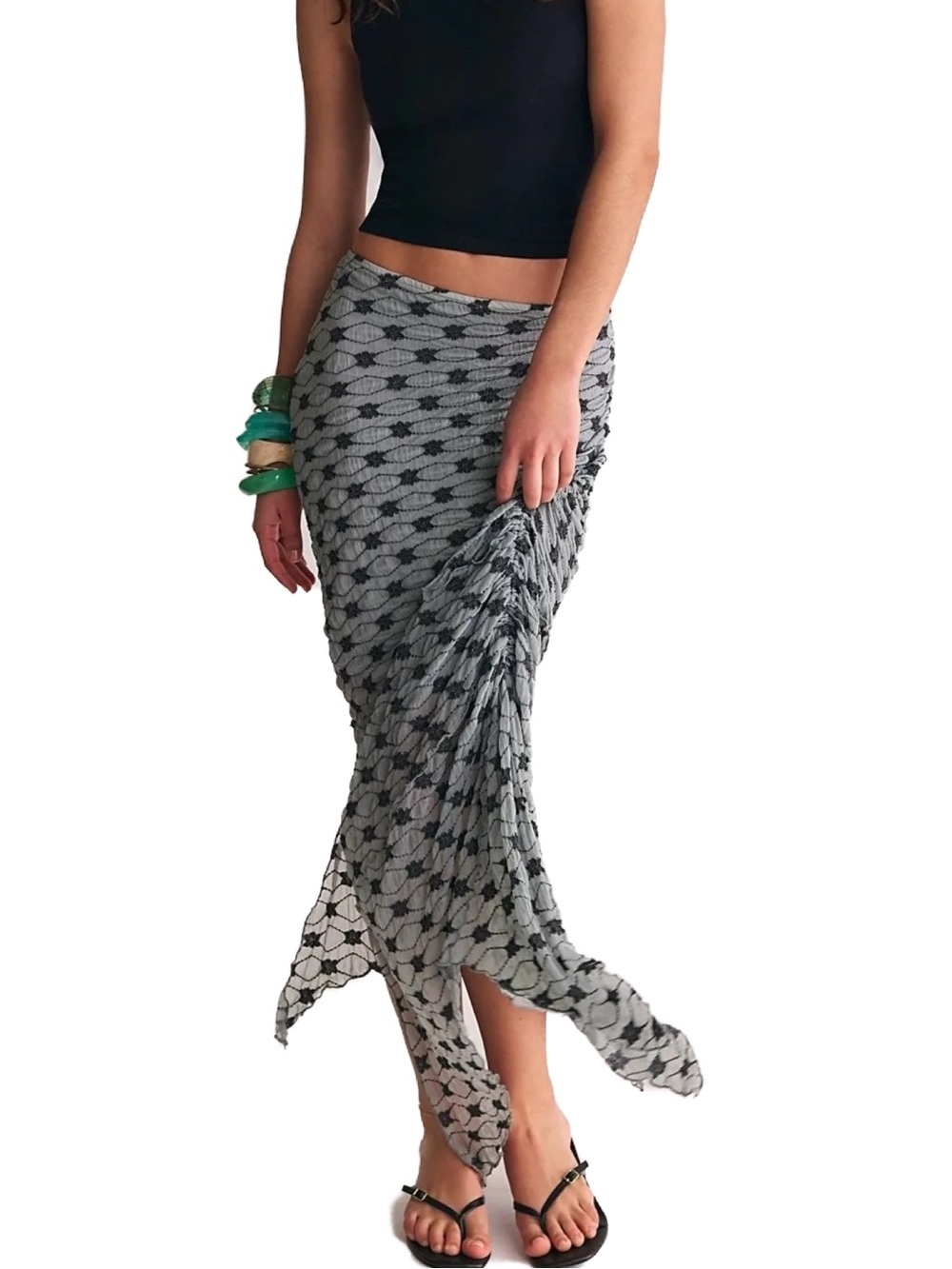 Free People Margot Convertible Maxi Skirt Small
